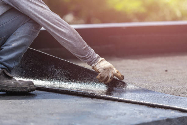 Professional Emergency Waterproofing technician working in Robbinsdale, MN